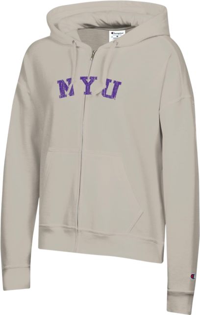 New York University Women's Full Zip Hoodie