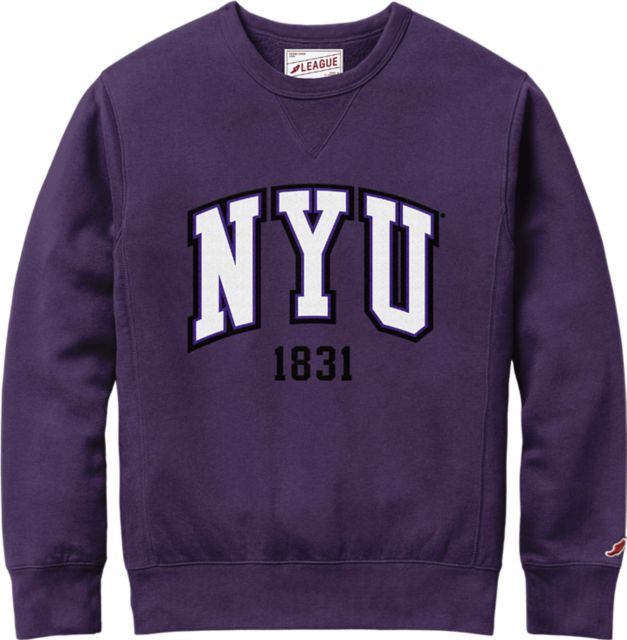 Nyu discount embroidered sweatshirt