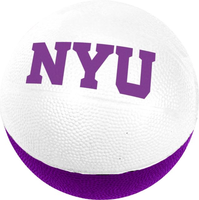 New York University 6'' Foam Basketball