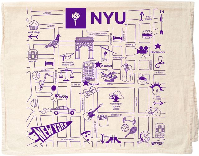 New York University Tea Towel