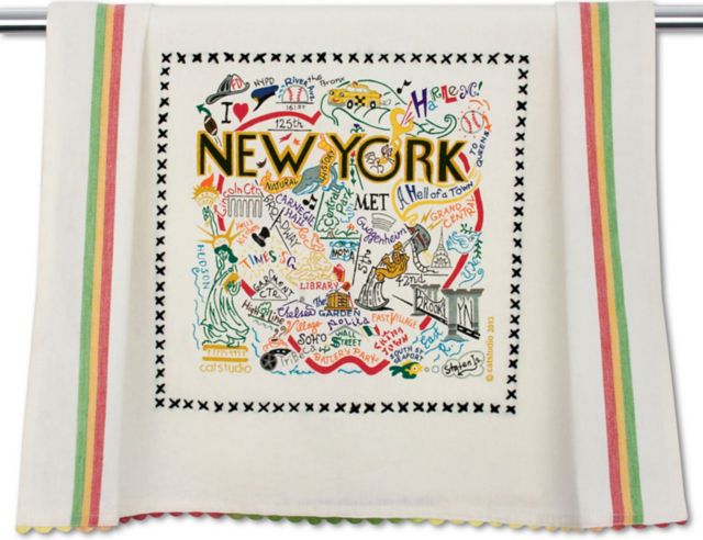 New York University Dish Towel