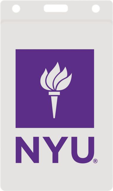 New York University Thumb Notch Card Guard