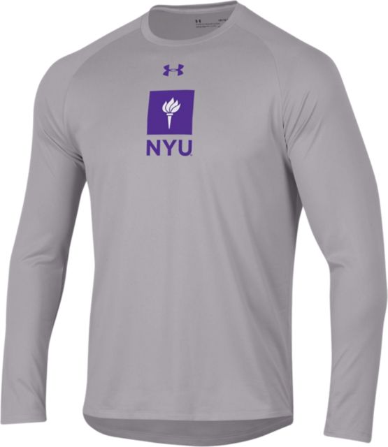 Men's Champion Purple NYU Violets Jersey Long Sleeve T-Shirt