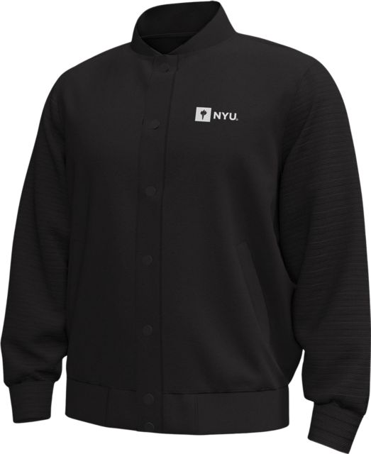 New York University Knit Bomber