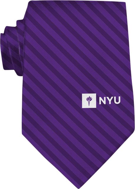 New York University Woven Silk Tie