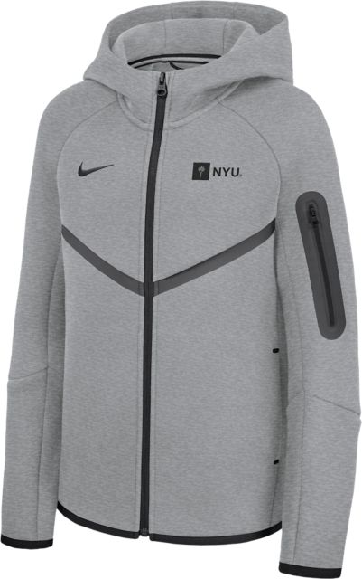 New York University Youth Full Zip Hooded Sweatshirt