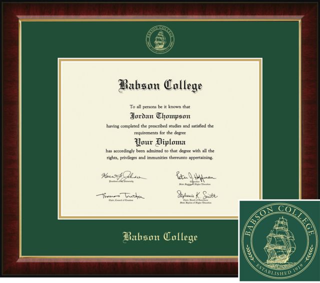 Church Hill Classics Embossed Murano Diploma Frame. Bachelors, Masters. - ONLINE ONLY