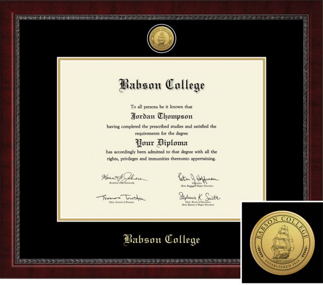 Church Hill Classics Engraved Diploma Frame. Bachelors, Masters. - ONLINE ONLY