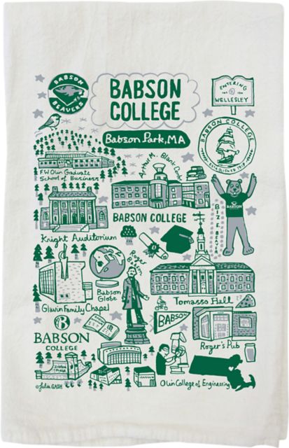 Babson College Kitchen Towel