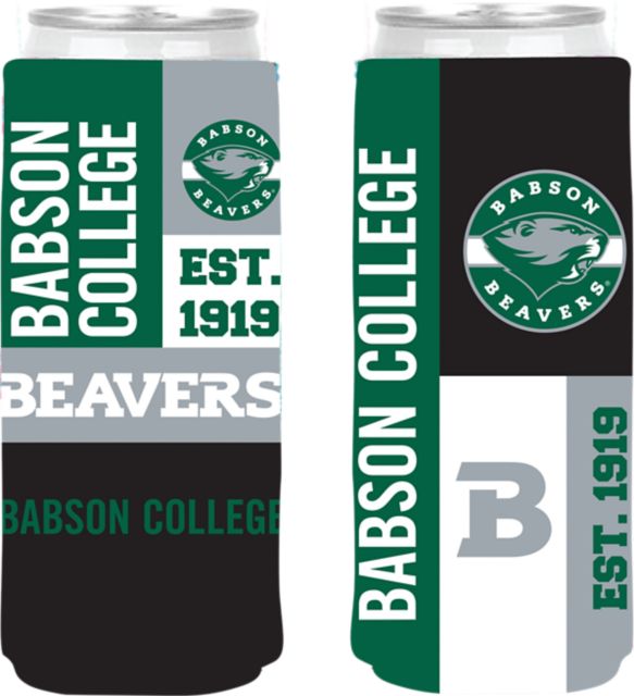 Babson College Slim Can Coozie
