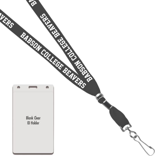 Babson College Card Dispenser Lanyard