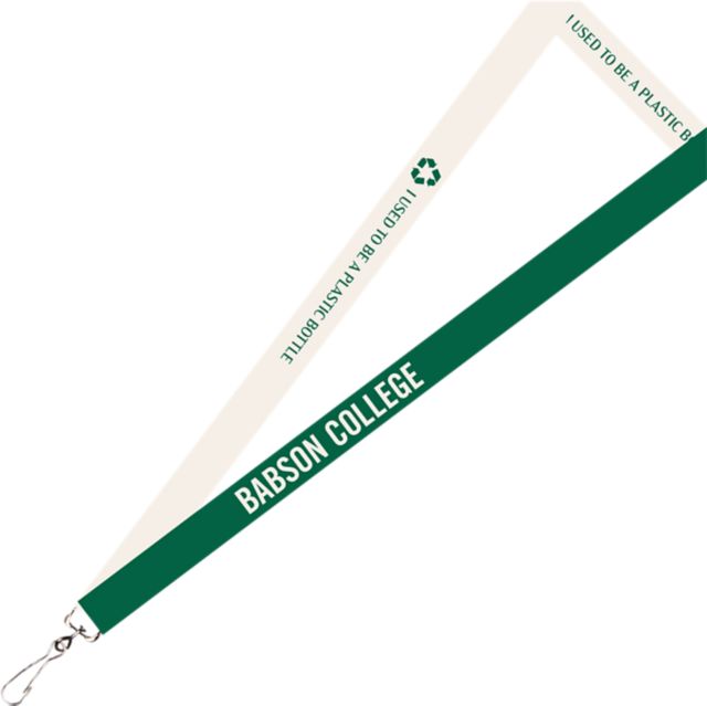 Babson College Recycled Lanyard