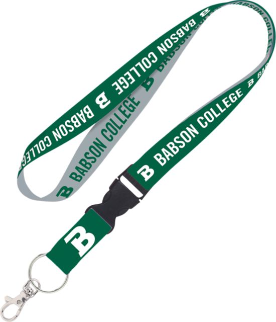 Babson College 1" Buckle Lanyard