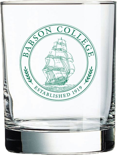 Babson College 14 oz. Glass