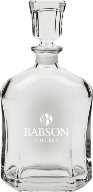 Babson College 23.75 oz. Whiskey Decanter