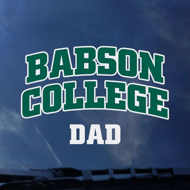 Babson College Dad Decal