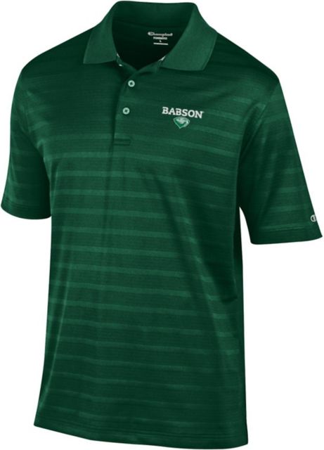Babson College Textured Solid Polo - ONLINE ONLY
