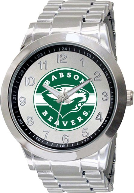Babson College 44mm Men's Stainless Steel Watch