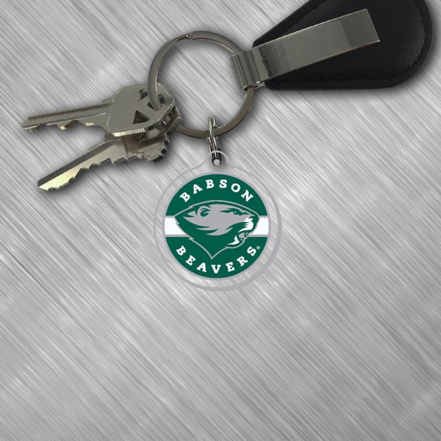 Babson College Keychain