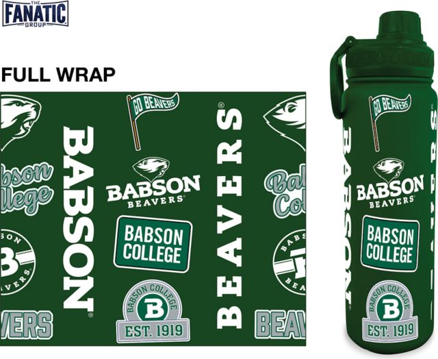 Babson College 24 oz. Full Wrap Bottle