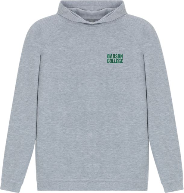 Babson College Waffle Hooded Long Sleeve T-Shirt