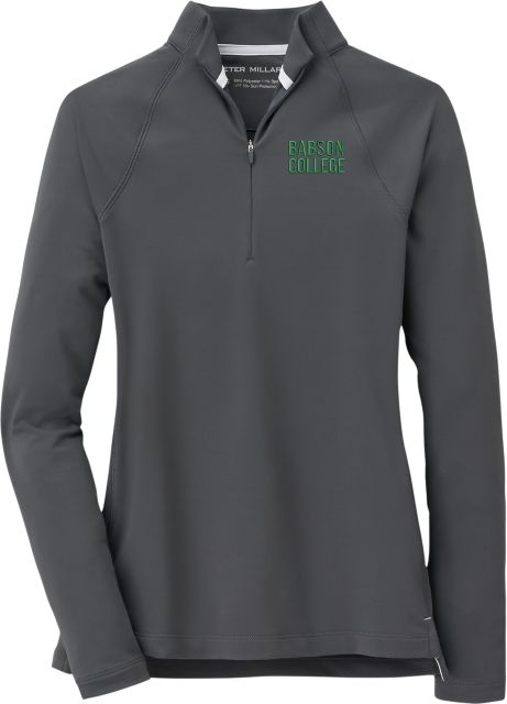 Babson College Women's Raglan Sleeve Perth 1/4 Zip