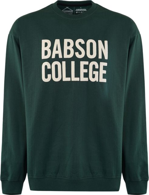 Babson College 100% Recycled Crewneck Sweatshirt