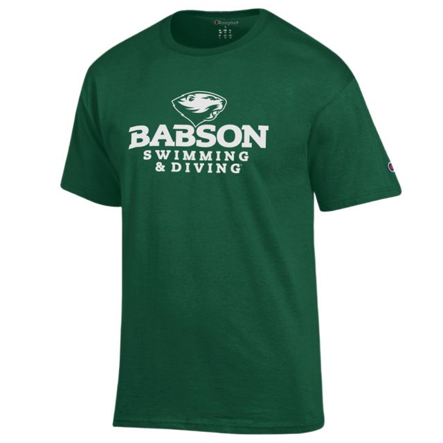 Babson College Swimming and Diving Short Sleeve T-Shirt