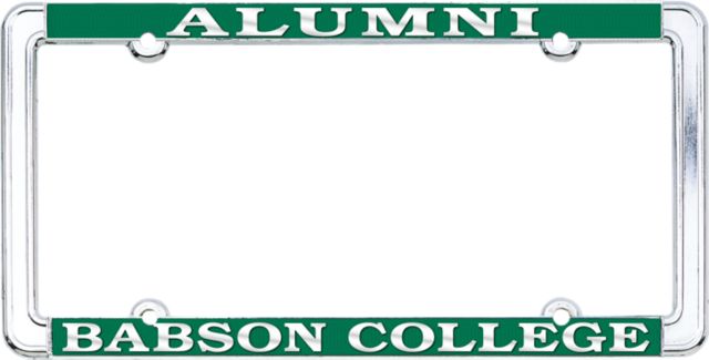 Babson College Alumni License Plate Frame