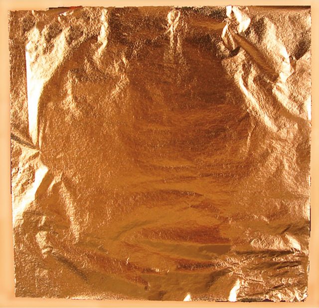 Copper Leaf 5-1/2 X 5-1/2, Pack Of 25 Sheets, .999 Pure