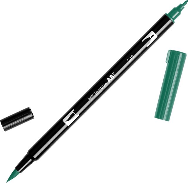 ABT DUAL BRUSH 249 HUNTER GREEN