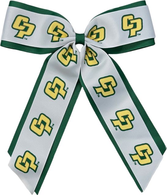 Cal Poly Mustangs Cheer Bow