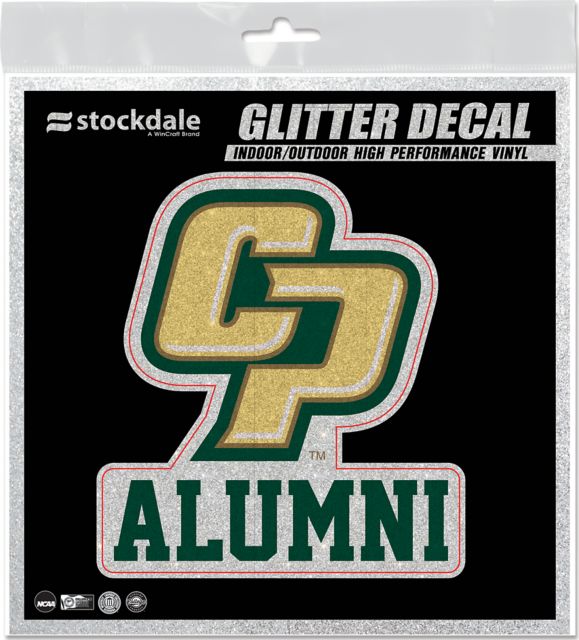 Cal Poly Alumni 6x6 in. Glitter Decal