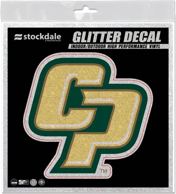 Cal Poly 6x6 in. Glitter Decal