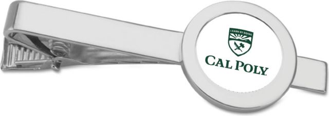 CSI Silver Tie Bar With Colored Medallian - ONLINE ONLY