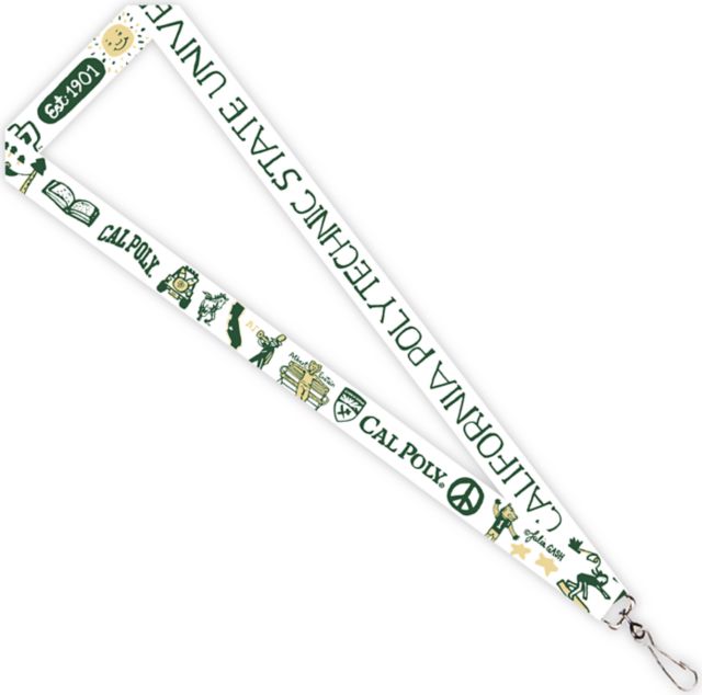 Cal Poly 3/4'' Lanyard