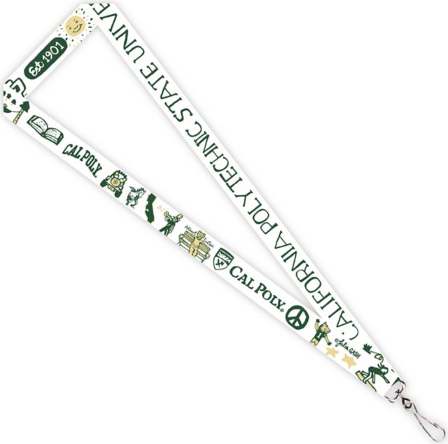 Cal Poly 3/4'' Lanyard
