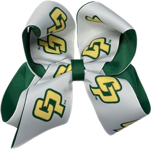 Cal Poly Child 2-Toned Hairbow