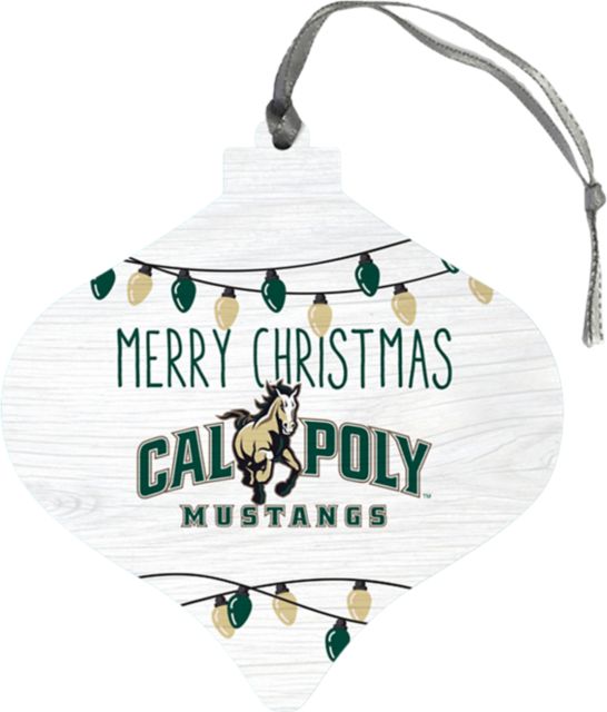 Cal Poly Mustangs Bulb Ornament