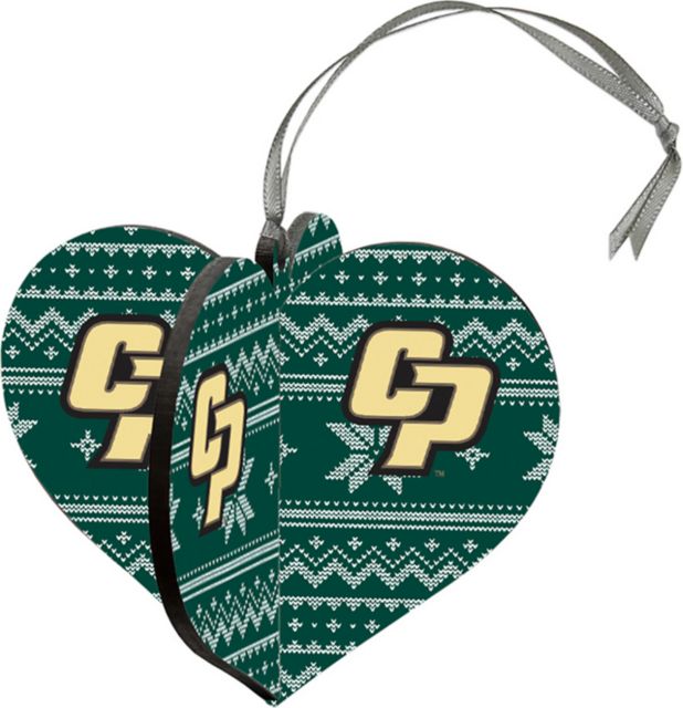 Cal Poly 3D Heart Ornament