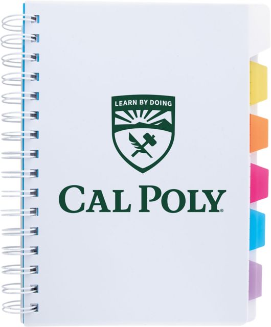 Cal Poly Notebook with Tabs