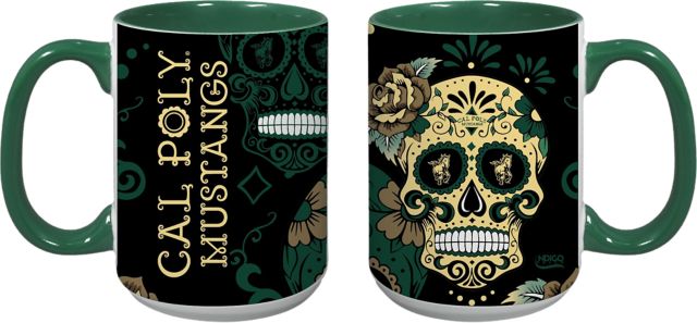 Cal Poly Dia De Los Muertos 15 oz. Mug