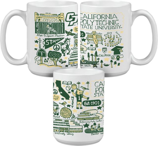 Cal Poly Julia Gash 15 oz. Mug
