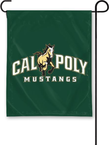 Cal Poly Mustangs Garden Flag