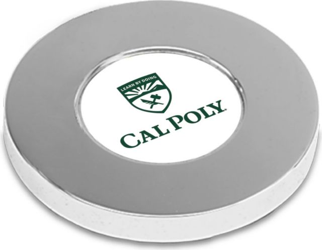 CSI Silver Paperwitheight (Gift Boxed) With Colored Medallion - ONLINE ONLY