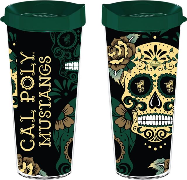 Cal Poly Dia De Los Muertos 22 oz. Tumbler