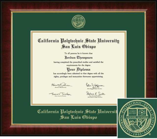 Church Hill Classics Embossed Diploma Frame. Bachelors, Masters  - ONLINE ONLY