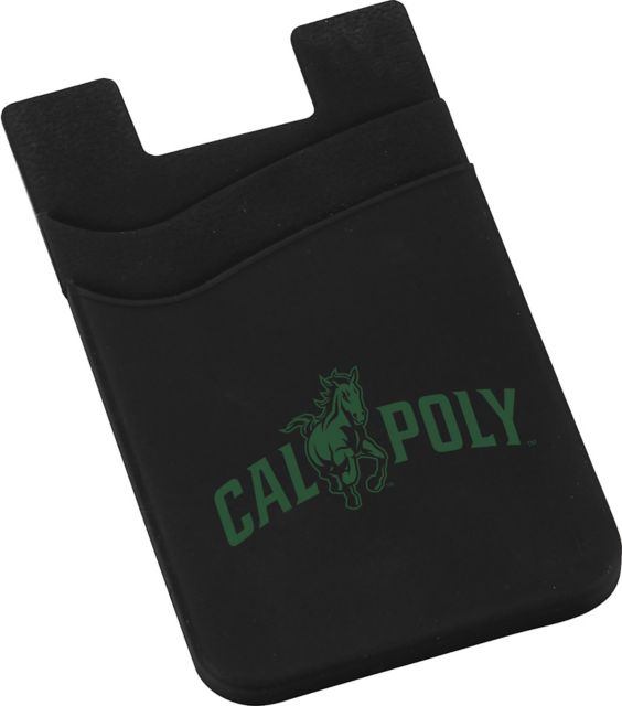 Cal Poly Silicone Card Wallet