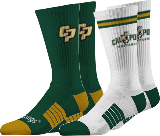 Cal Poly Premier Socks - 2 Pack