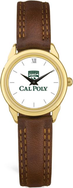 CSI Withomens Browithn Leather Withatch With Colored Medallion - ONLINE ONLY